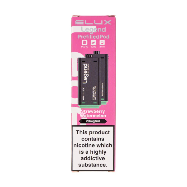 Strawberry Watermelon Legend 1500 Prefilled Pods by Elux