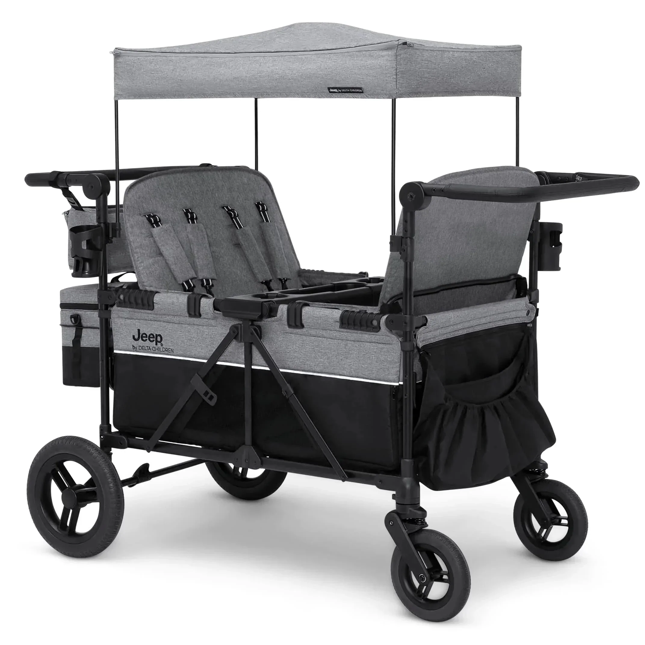 Delta Childrens Jeep Wrangler 4-Seater Stroller Wagon