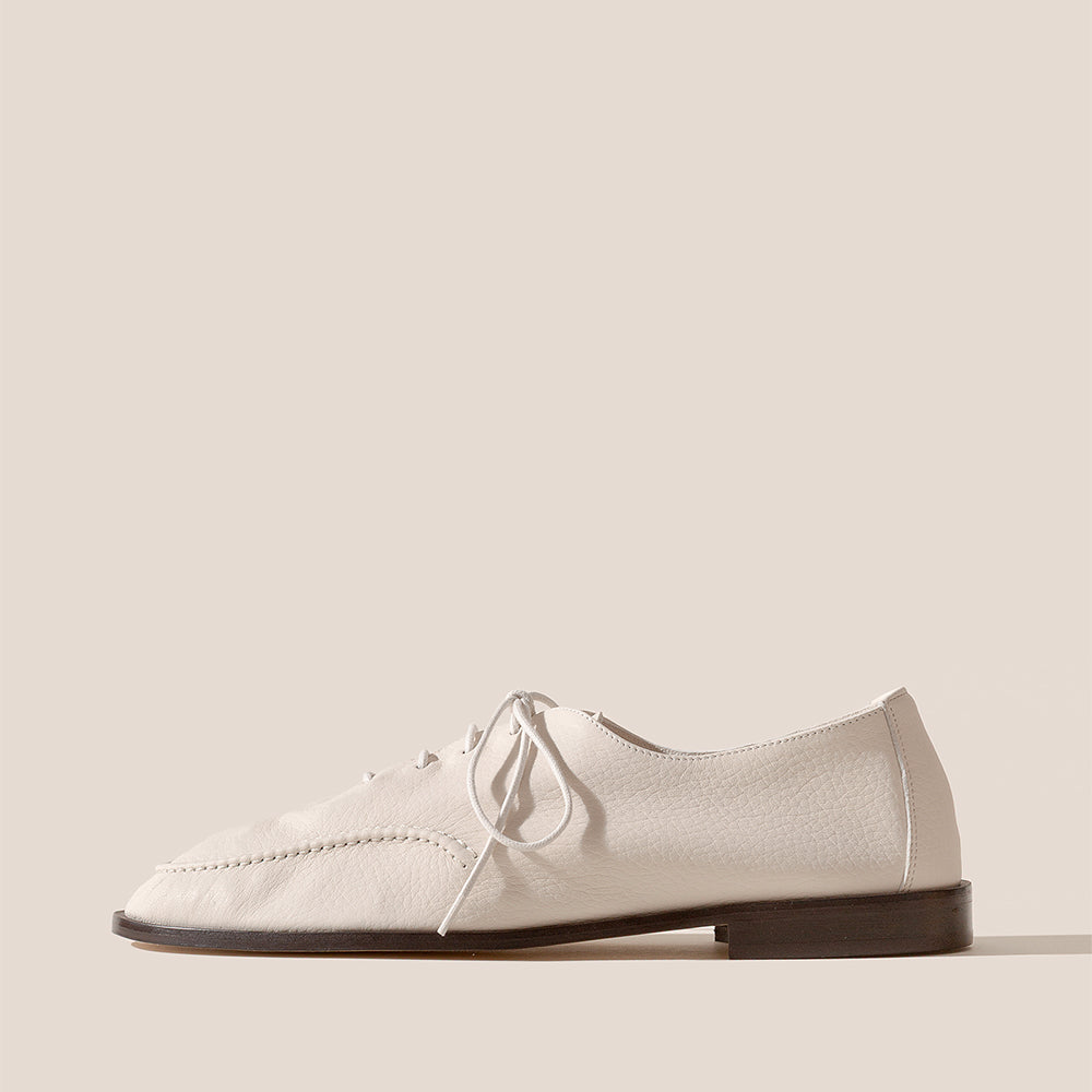 Hereu - Mocassins Juliol Lace Up - Ivoire