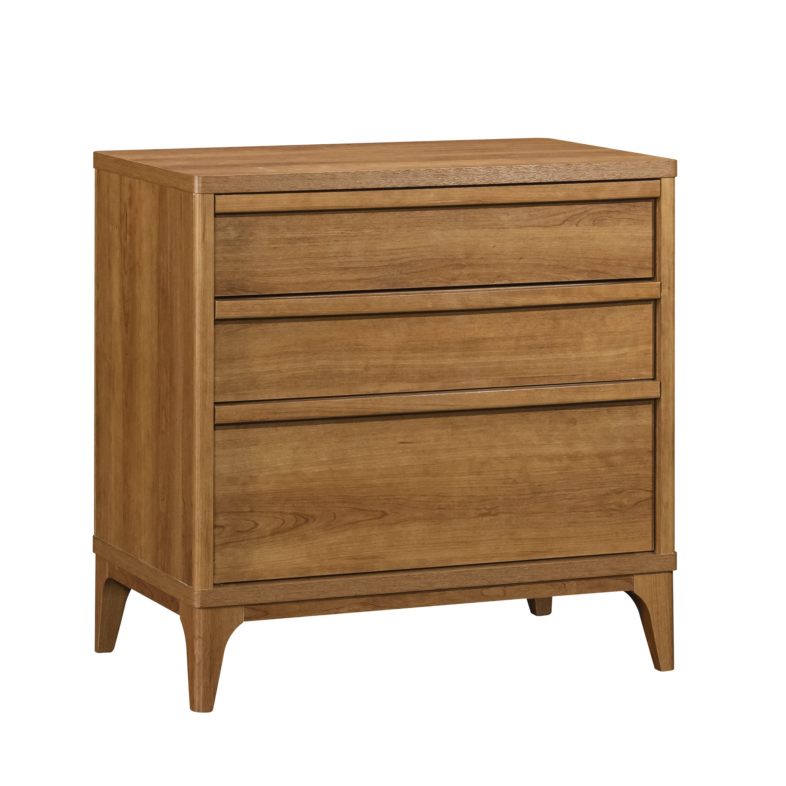Better Homes & Gardens Greyson 3-Drawer Nightstand with USB, Acorn Finish - Image 5