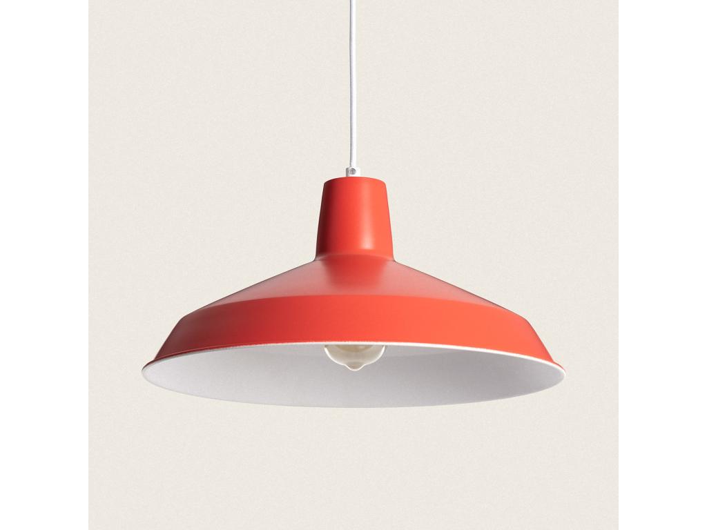 Lámpara Colgante Metal Meistter Rojo