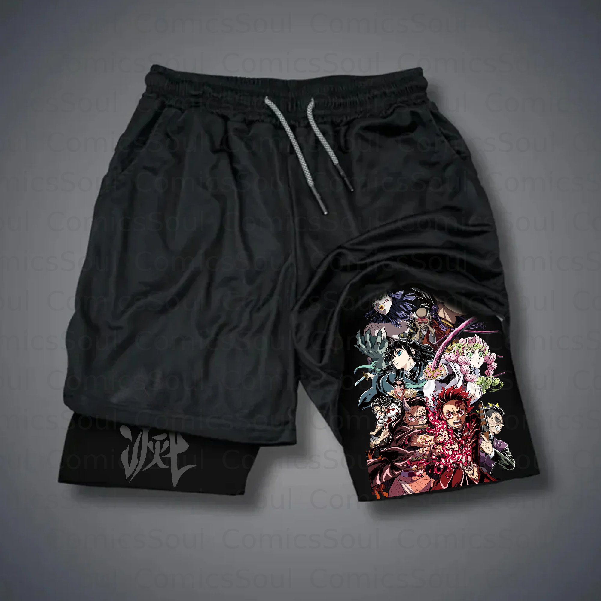 Unisex Casual Anime Streetwear Shorts