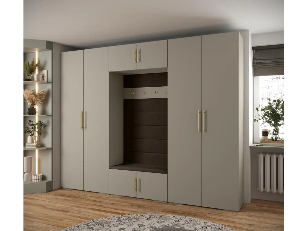 Mueblestop 3 armario con puertas batientes 236.7/300/47 DLHA45612