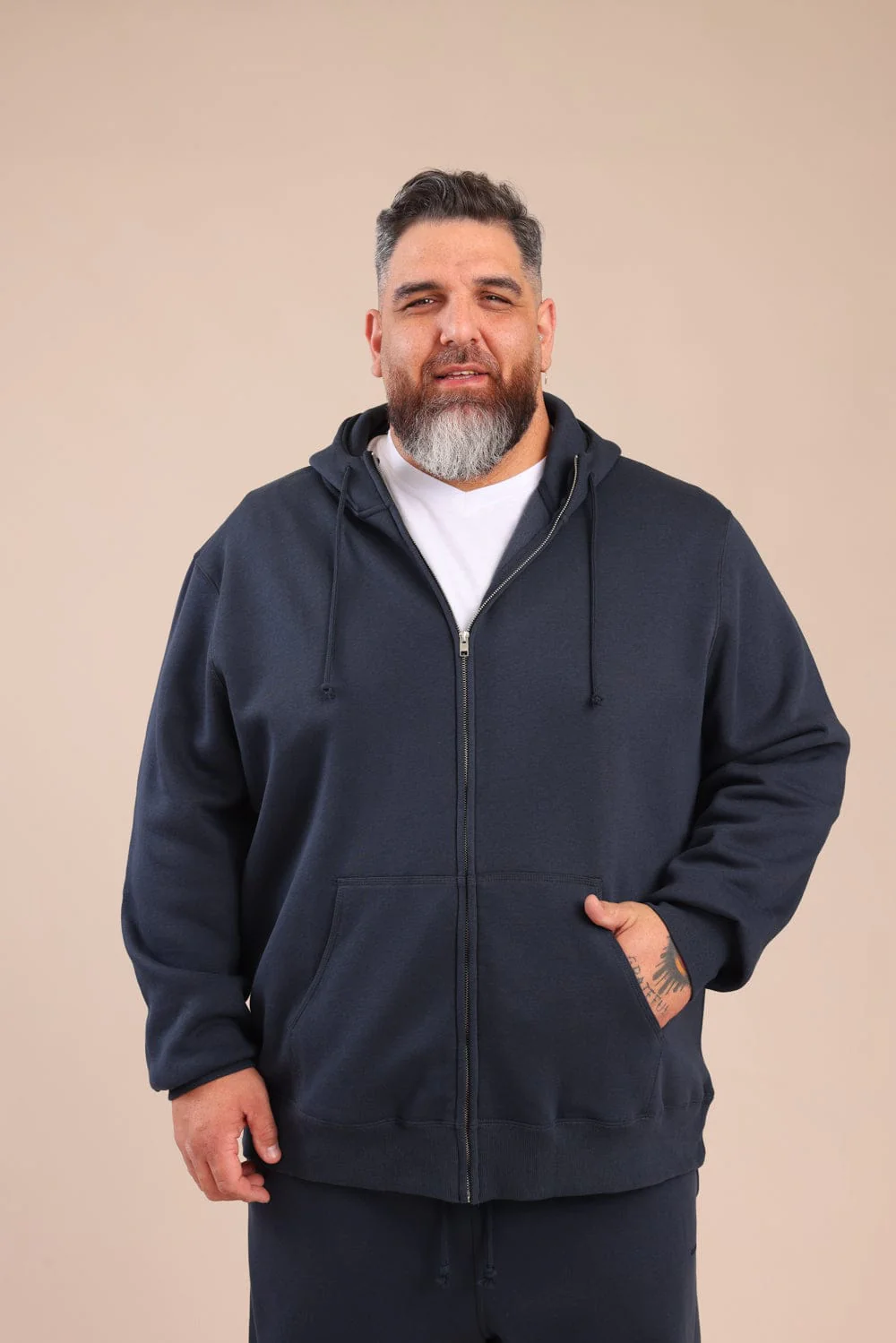 פוטר קרדיגן קפוצ'ון | PLUS SIZE