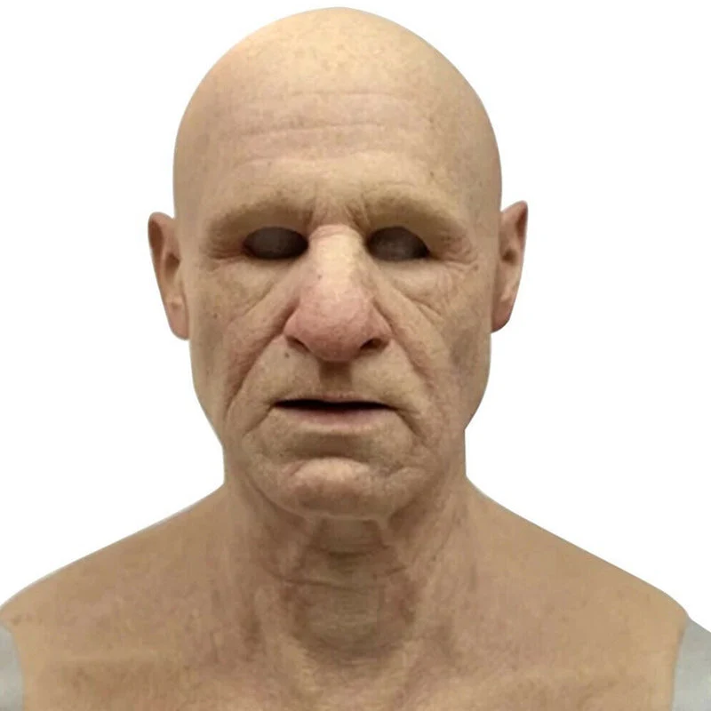 Realistic Full Face Latex Halloween Mask – Cosplay & Costume Wear - Image 3 Realistic Full Face Latex Halloween Mask – Cosplay & Costume Wear - Image 3
