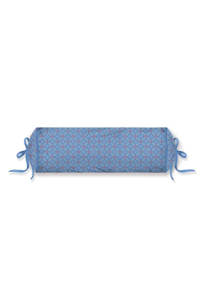 Roll Cushion Bustani Blue