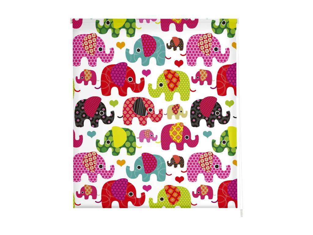 Hogarlujo | Estores Personalizados INFANTILES | 130 x 180 cm (Ancho por Alto) Tamaño de Tela 127 x 175 cm | Modelo I-862 Color Unico