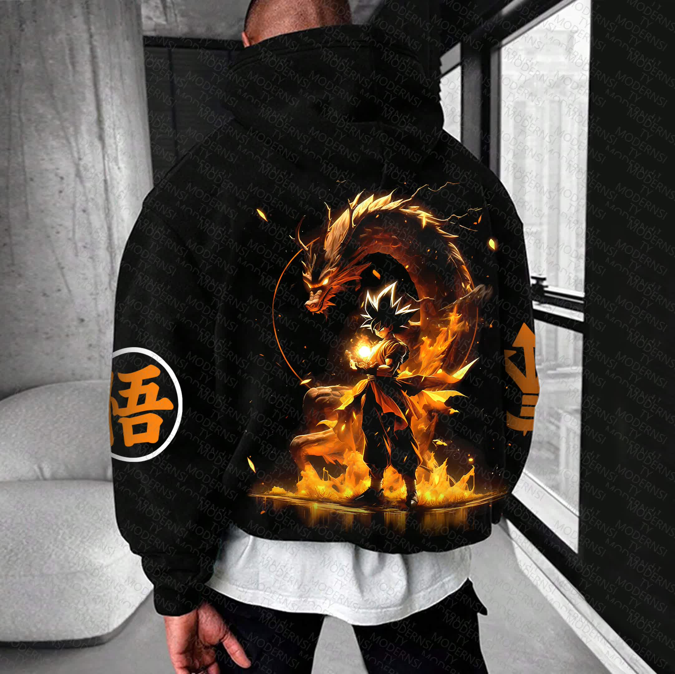 Unisex “Comicssoul” Anime Graphic Streetwear Vintage Hoodie