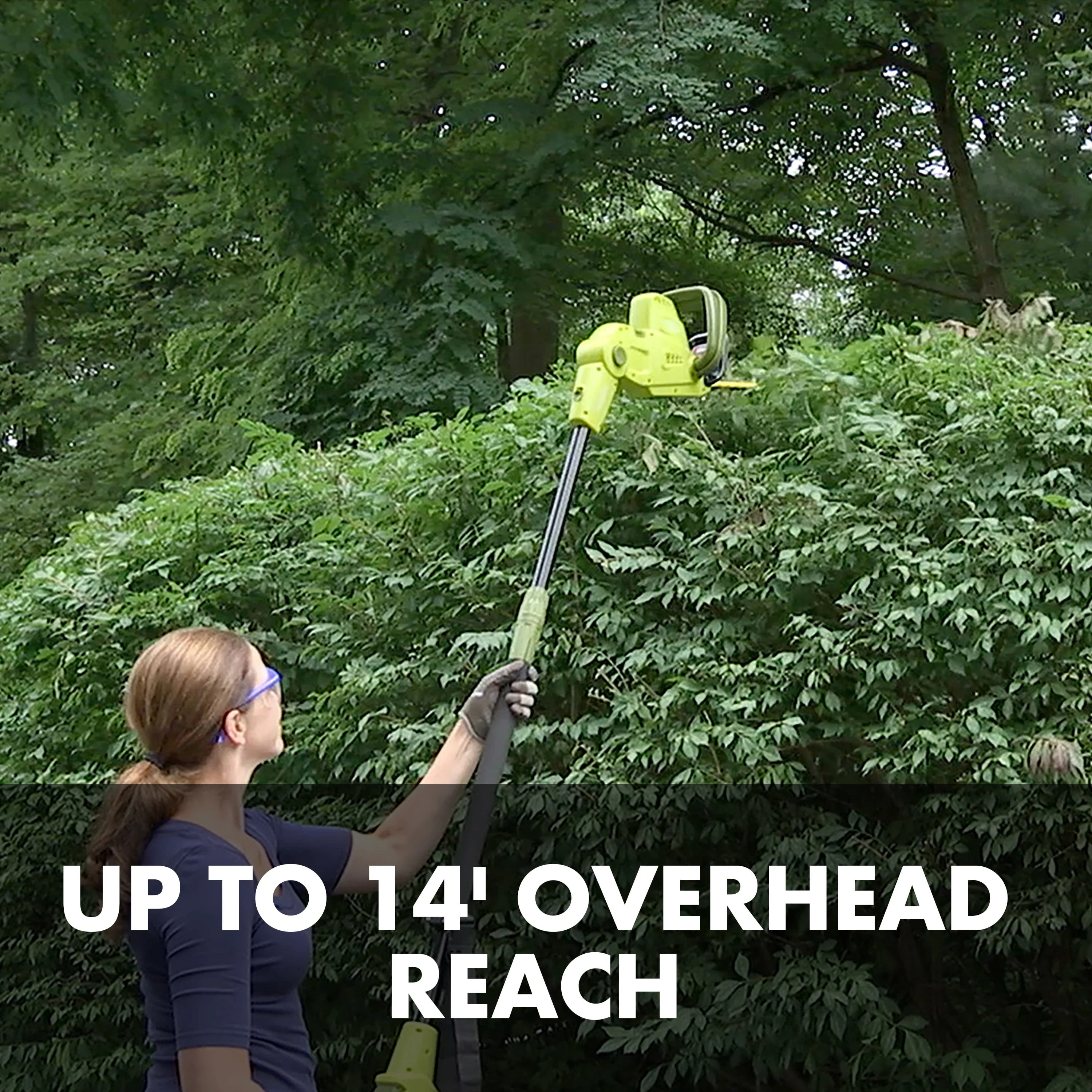 Sun Joe Electric 21-inch Telescoping Pole Hedge Trimmer, Multi-Angle Head, 4-Amp - Image 6