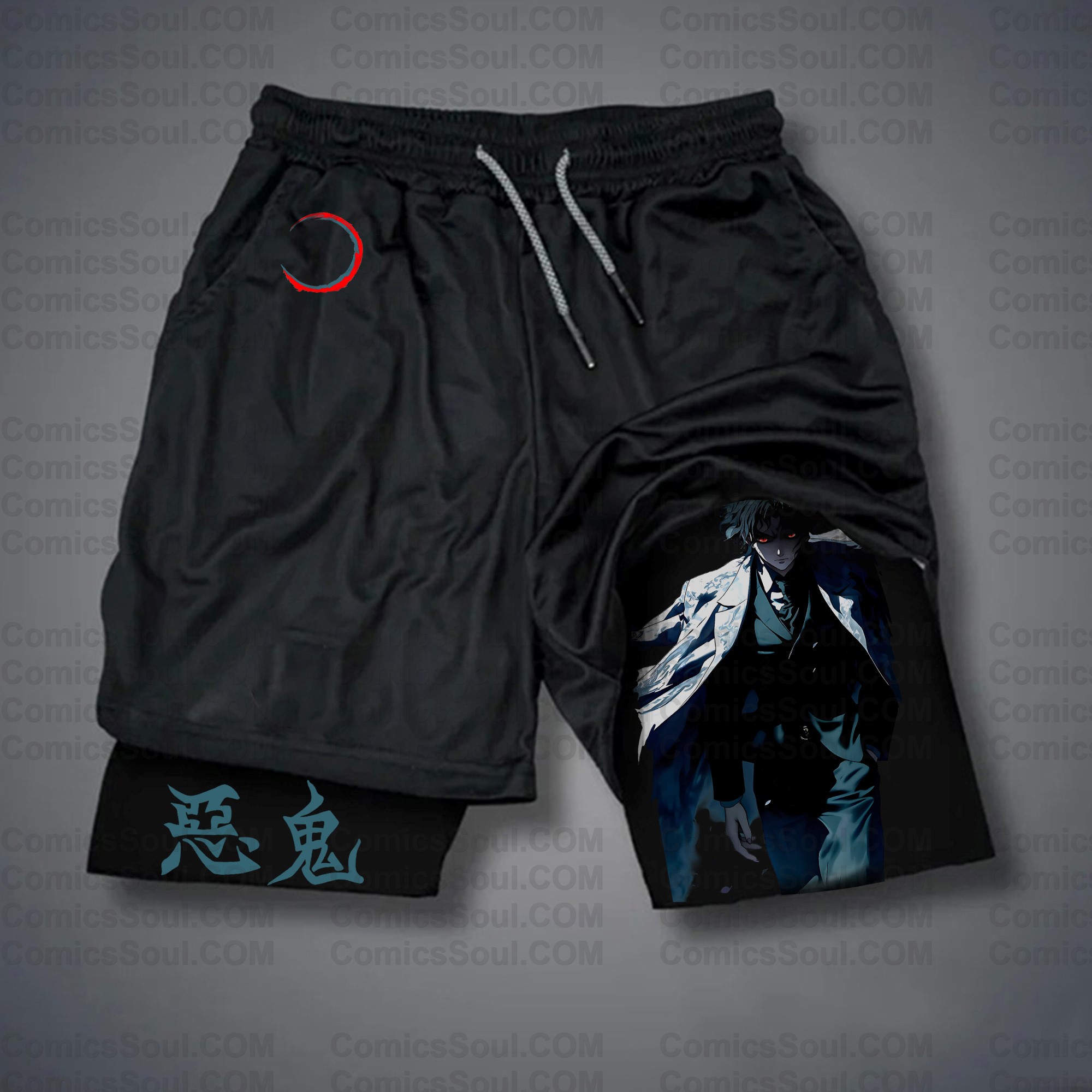 Unisex Casual Anime Streetwear Shorts| KNY