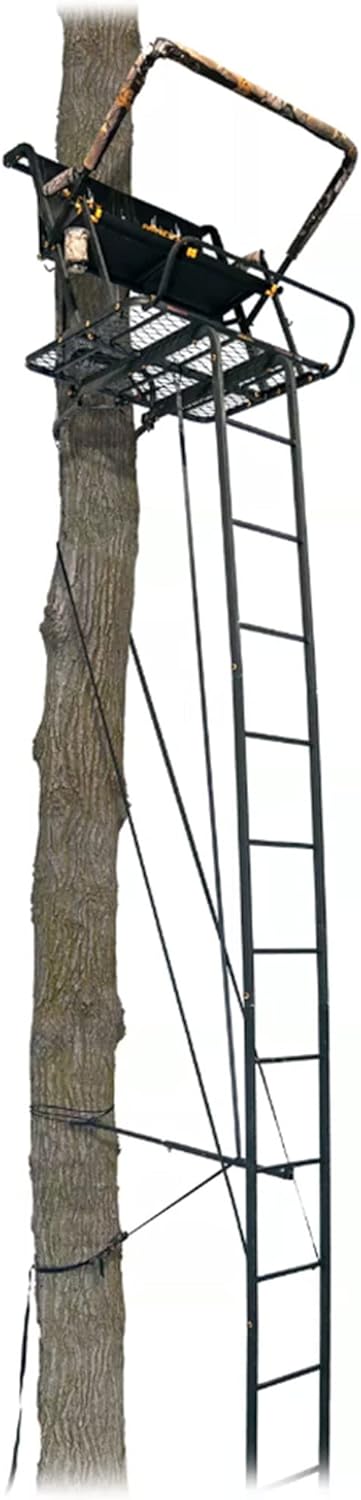 MUDDY Nexus XTL Ladder Tree Stand, 20ft, 500lb Capacity, 2-Person