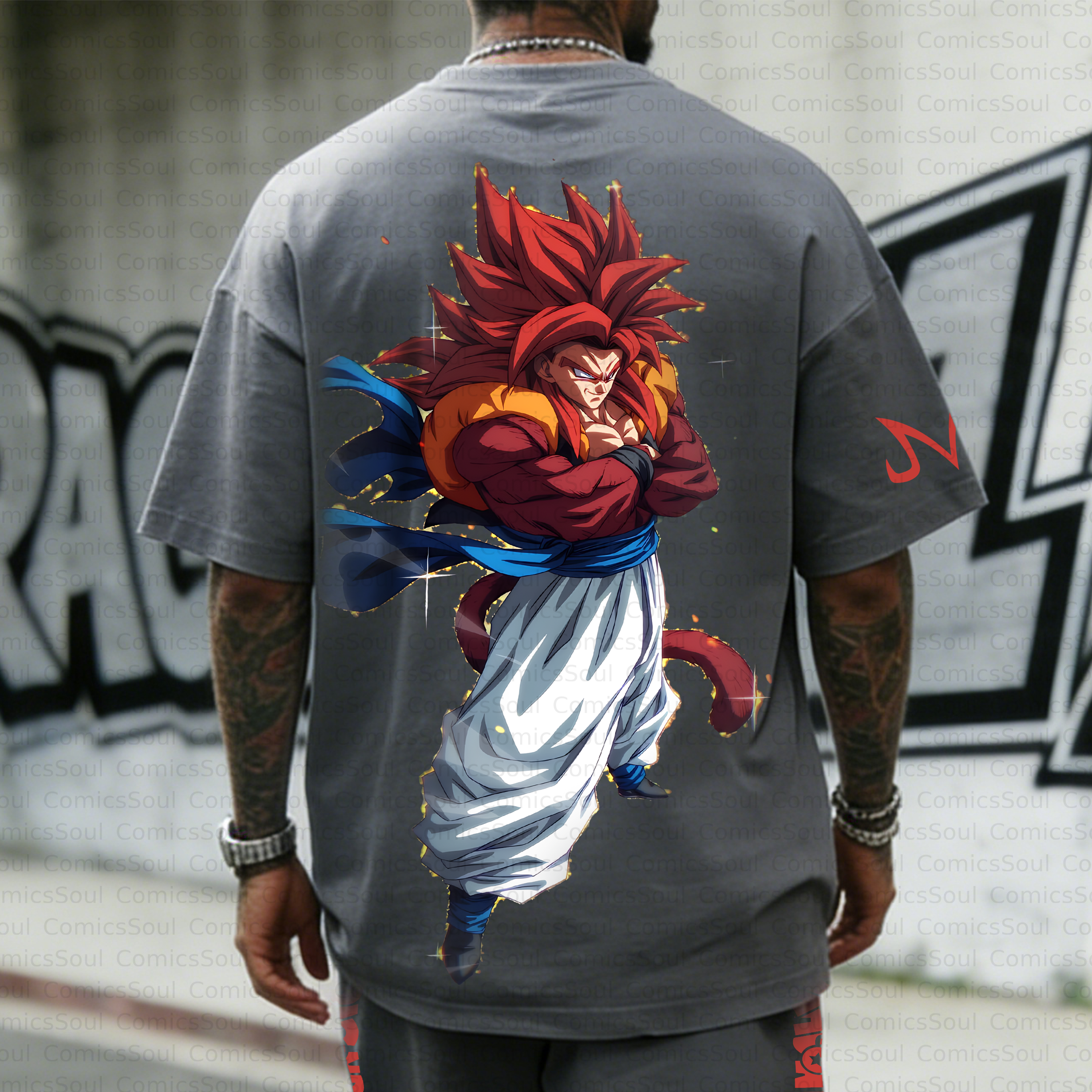 Unisex Anime Inspired Vintage T-Shirt
