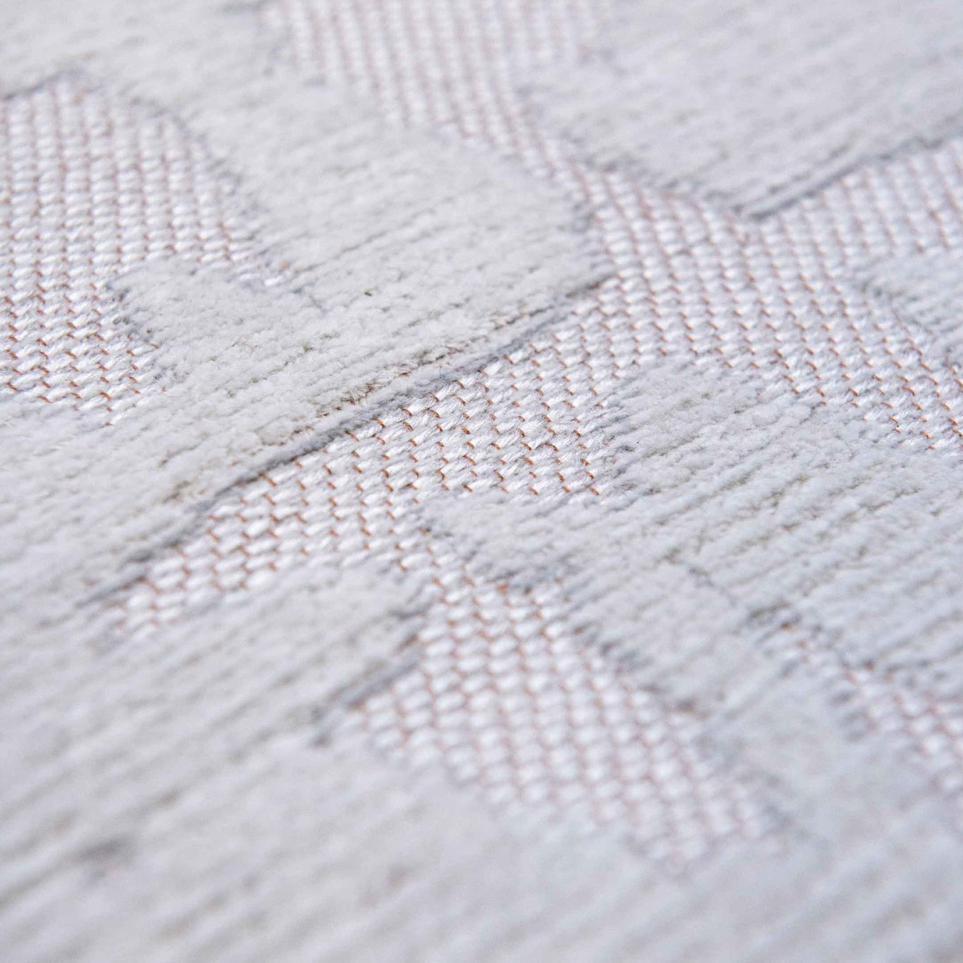 Louis de Poortere Structures Runner 80 x 250 cm - Tsingy Oyster