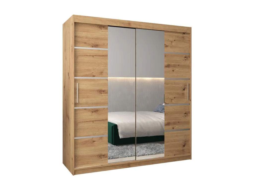 ARMARIO Prietocasa 4 DE PUERTAS CORREDERAS 200/180/62 2 puertas (artisan/artisan)