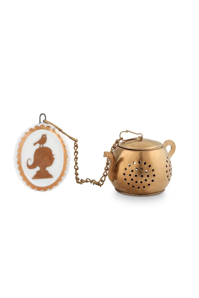 Tea Infuser Medaillon Royal White