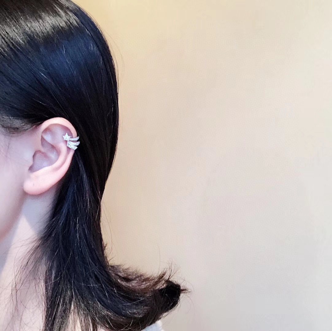 Chanel Non-pierced Ear Clip Comete Earrings - Original Replica Club