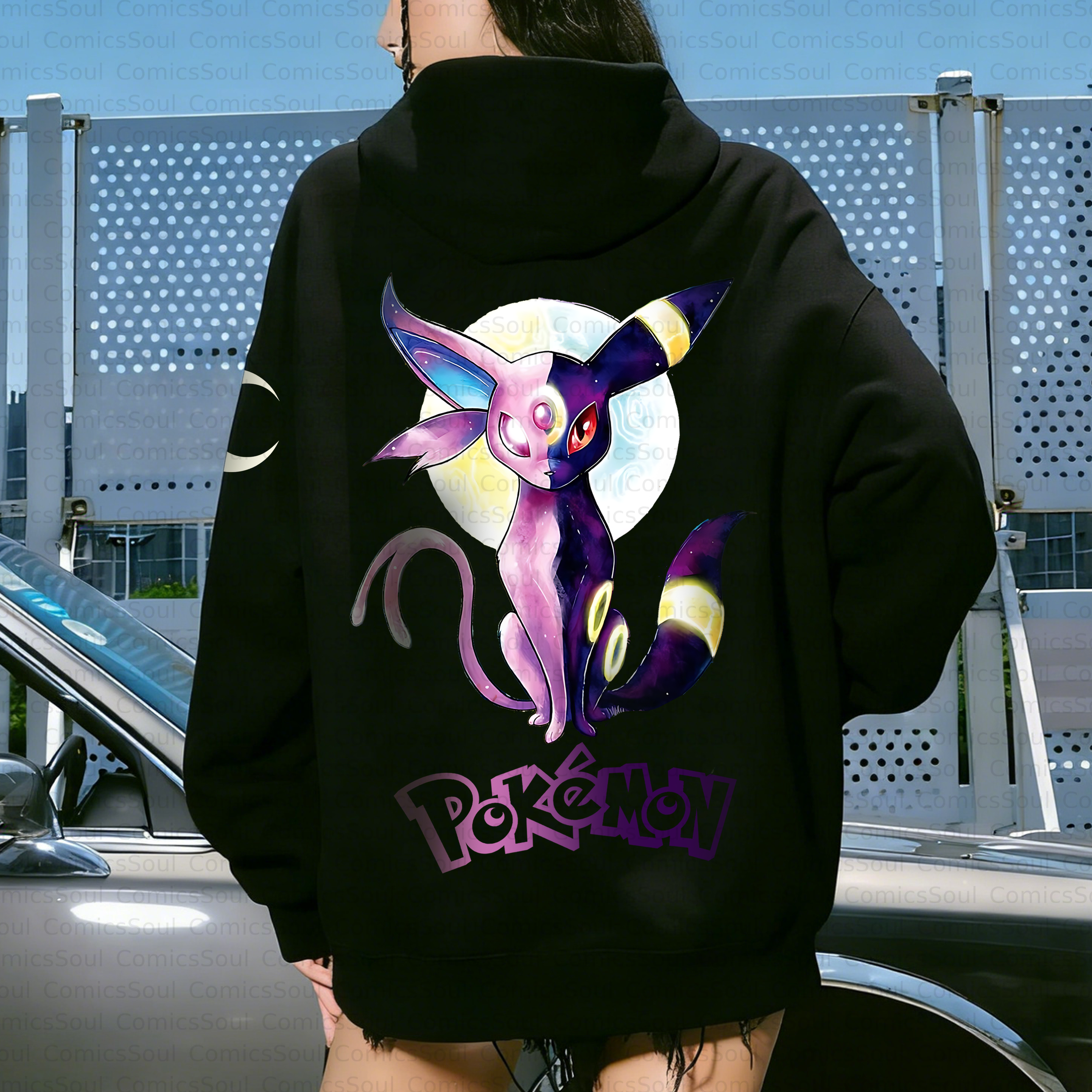 Unisex Anime Inspired Vintage Plush Hoodie