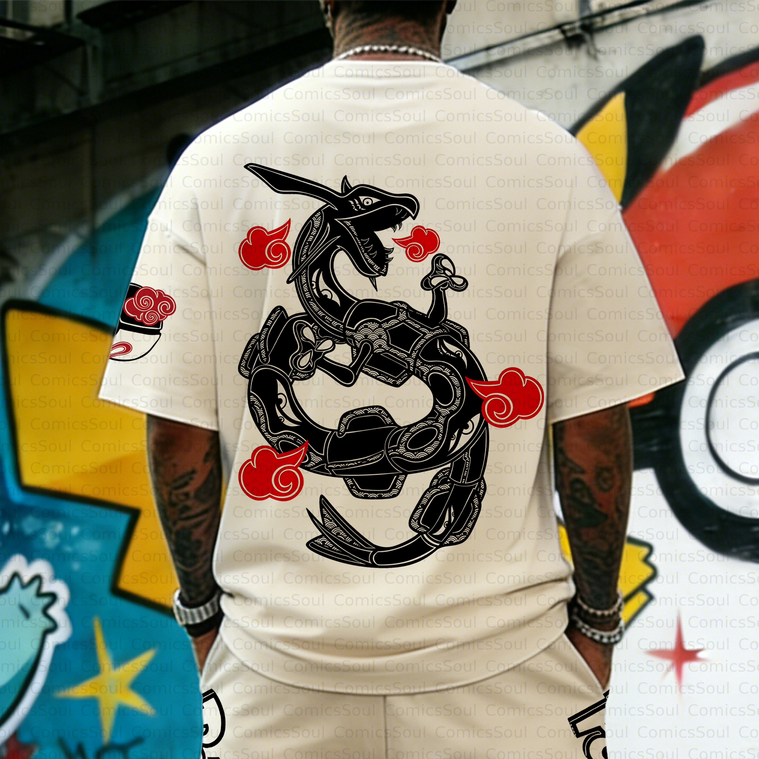 Unisex Anime Inspired Vintage T-Shirt