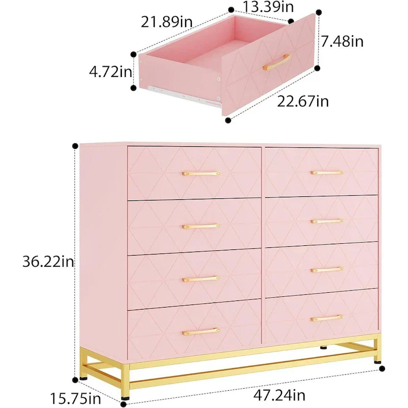Contemporary Oversized Dresser