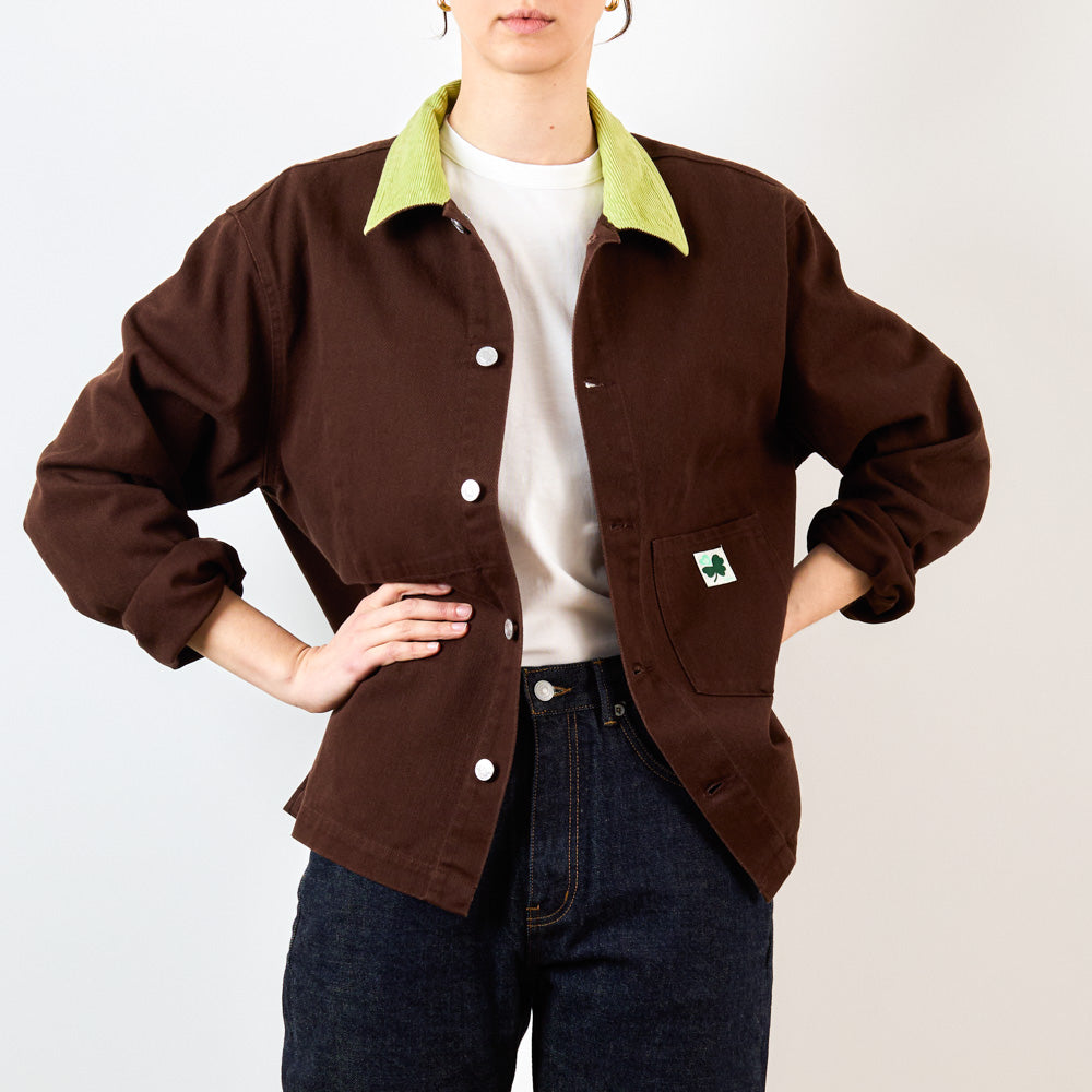 Merci - Veste Marvin - Marron & Citron