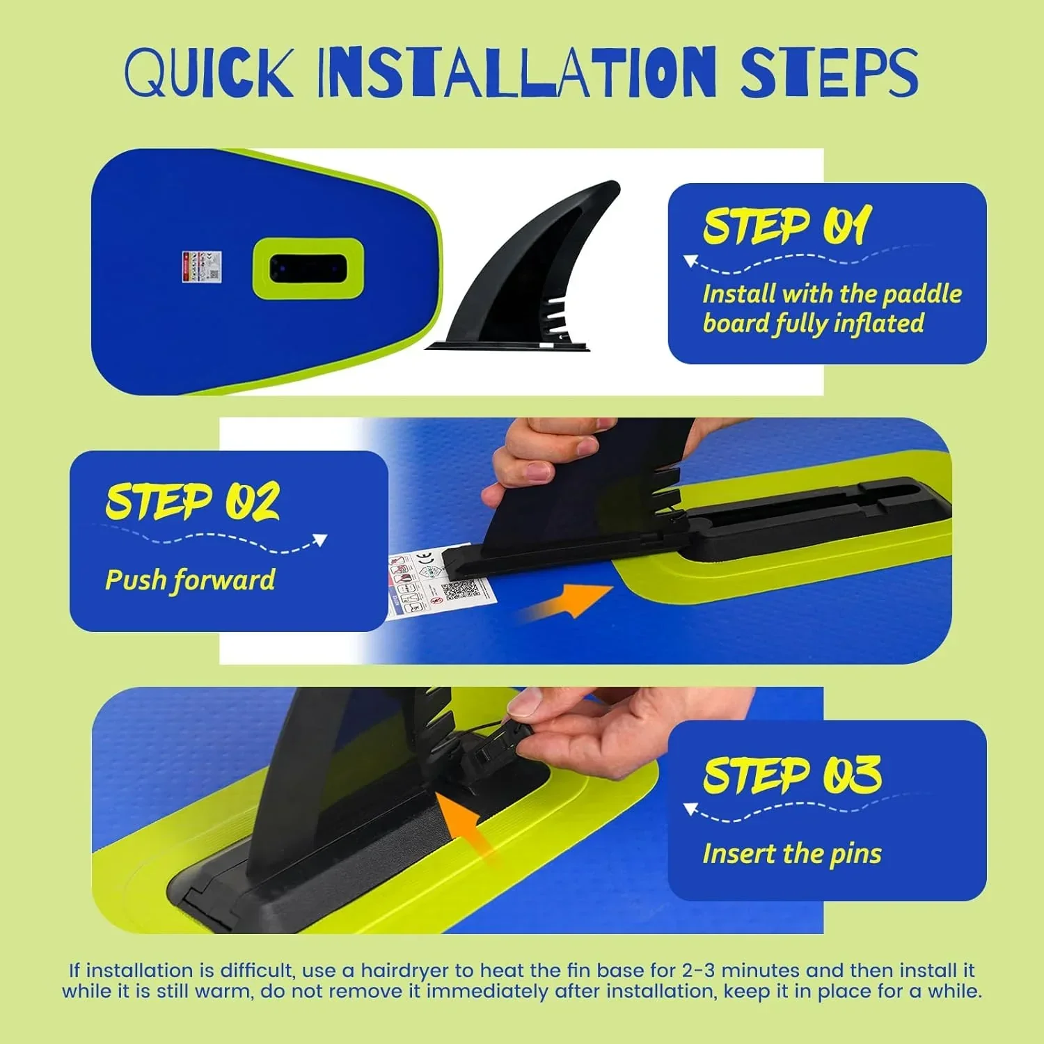 FunWater Inflatable Stand Up Paddle Board, 11 ft x 32 in x 6 in - SUP Paddle Accessories - Image 71 FunWater Inflatable Stand Up Paddle Board, 11 ft x 32 in x 6 in - SUP Paddle Accessories - Image 71