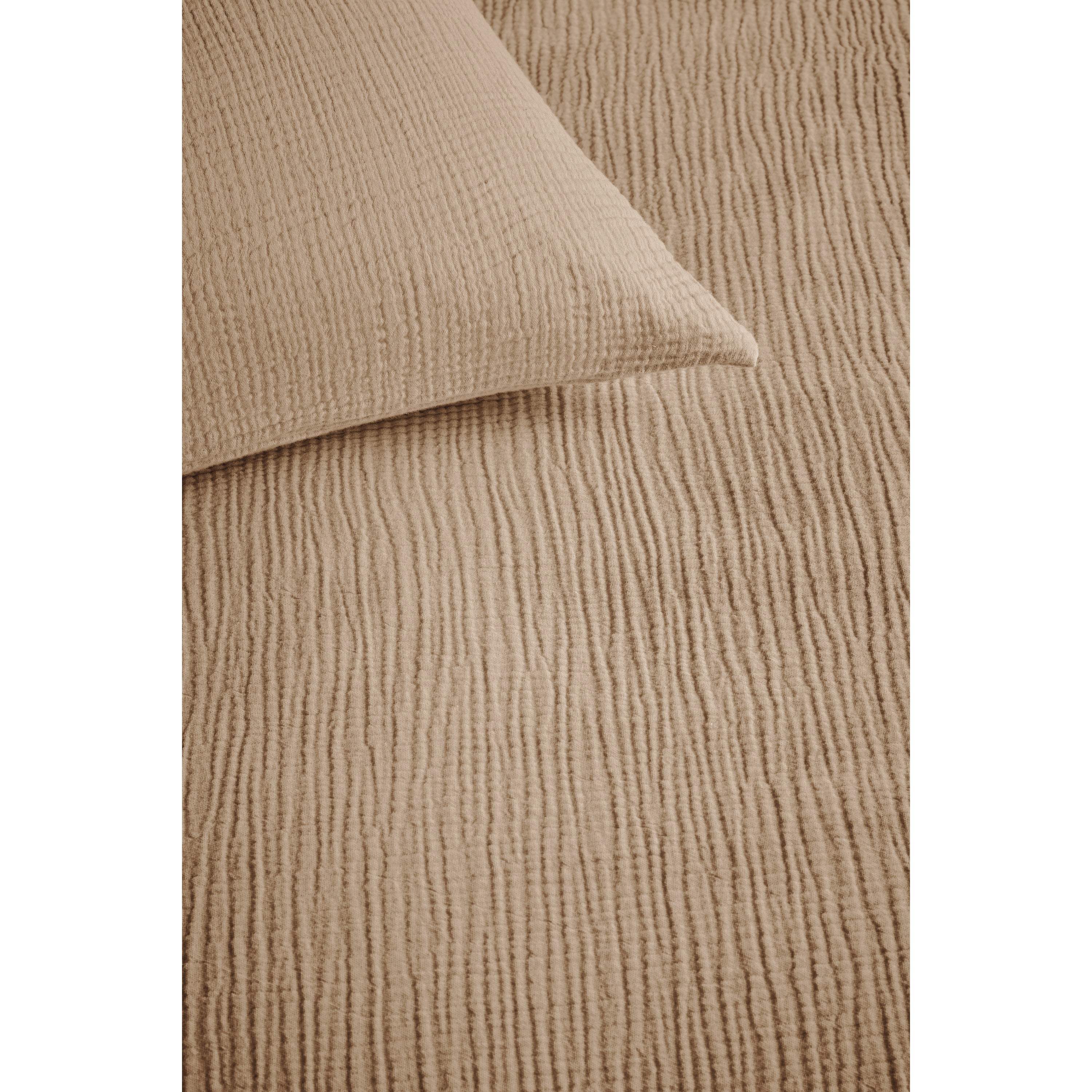 Beddinghouse Mist Licht bruin Dekbedovertrek 240 x 200/220 cm