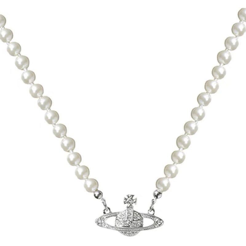 Vivienne Westwood Saturn Necklace - Original Replica Club