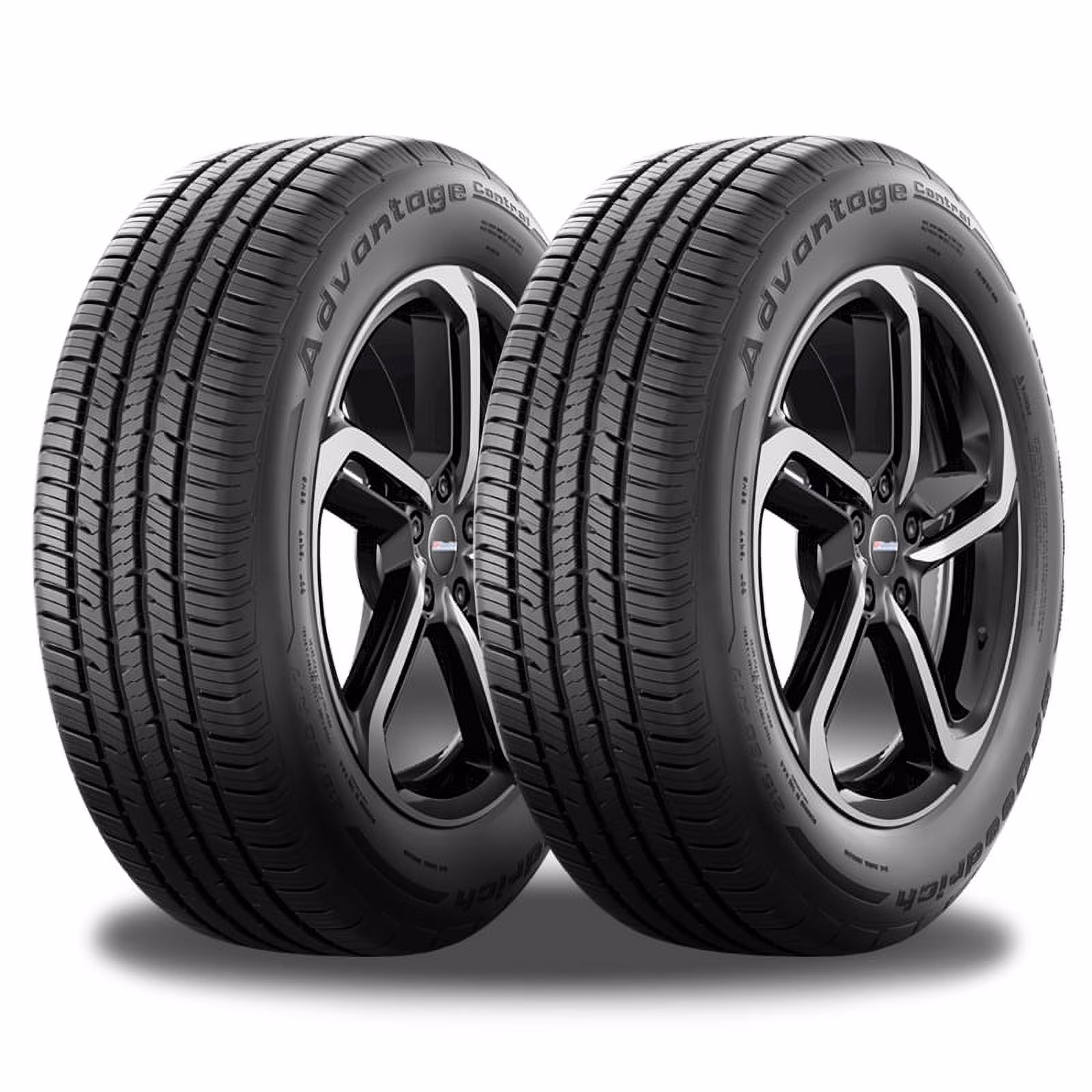 2 BFGoodrich Advantage Control 215/55R17 94V All-Season 65K Mileage Warranty BF21590 / 215/55/17 / 2155517