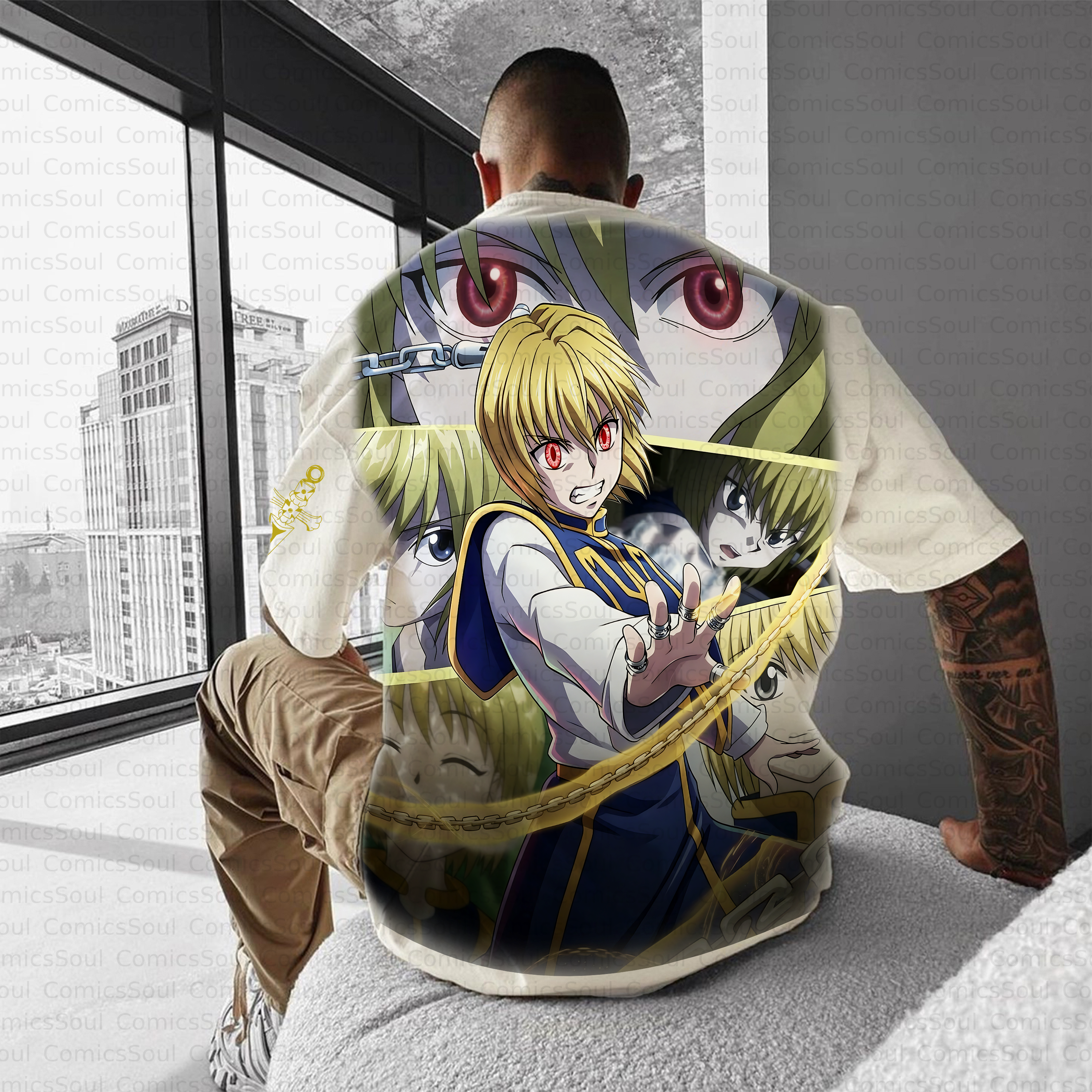 Unisex Anime Inspired Vintage T-Shirt