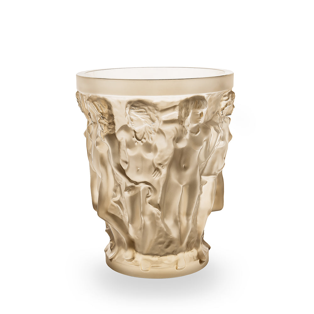 VASE SIRÈNES TERRY RODGERS & LALIQUE 2017 - CRISTAL LUSTRÉ OR