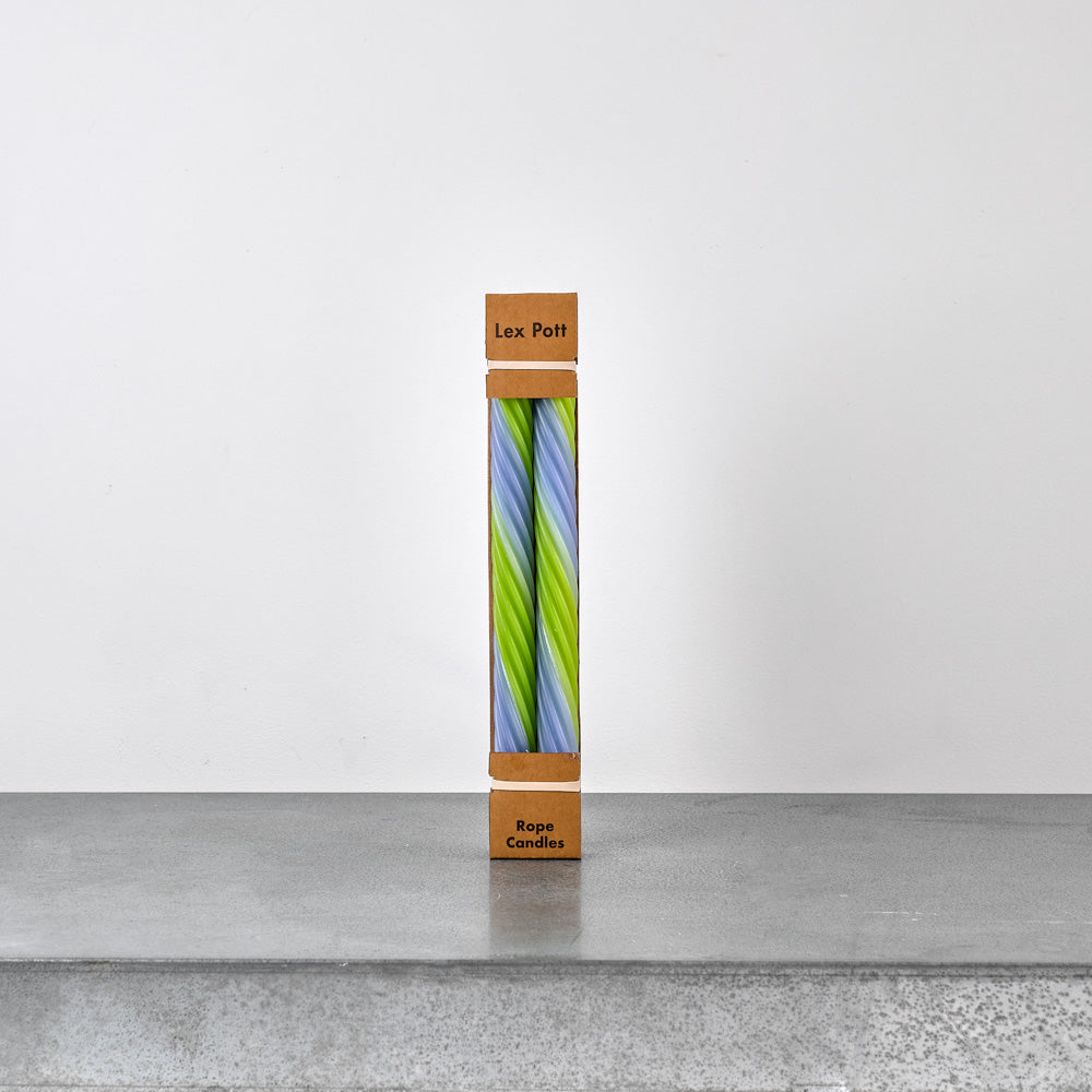 Set de 2 bougies Rope - Lavande