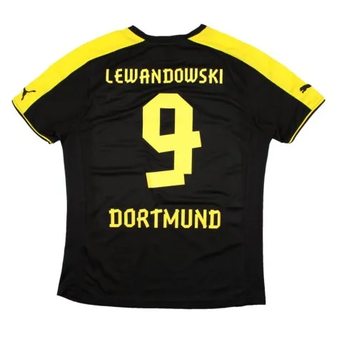 Kid's LEWANDOWSKI BVB Borussia Dortmund 2013/14 Away Shirt