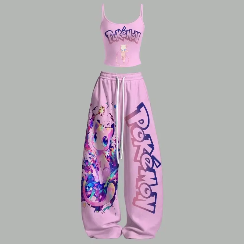 Pokémon Top & Elasticated Trousers Two-Piece Set TeeThreads Sustain the Scene with Custom Apparel