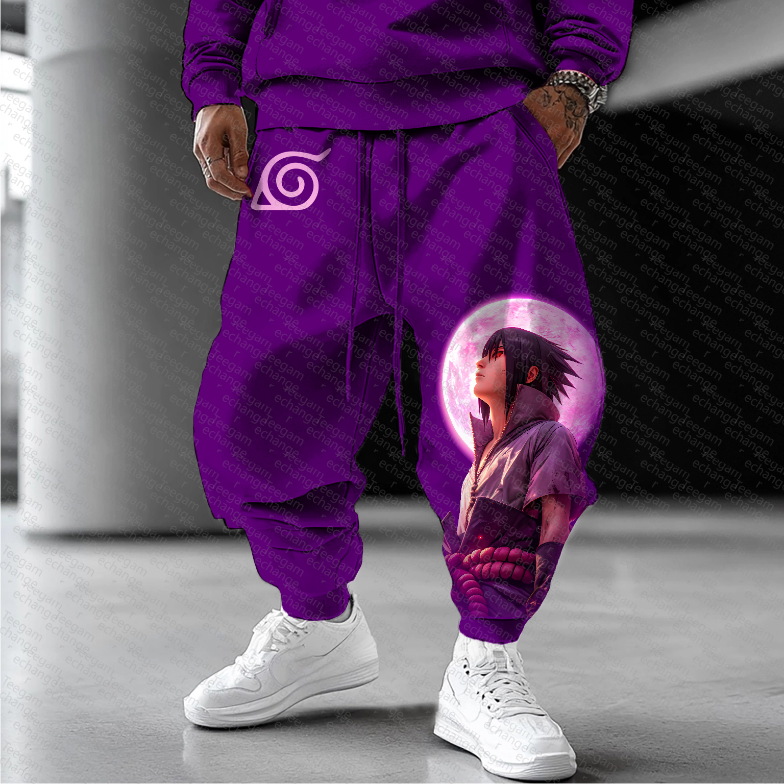 Unisex   Casual Anime Streetwear Pants