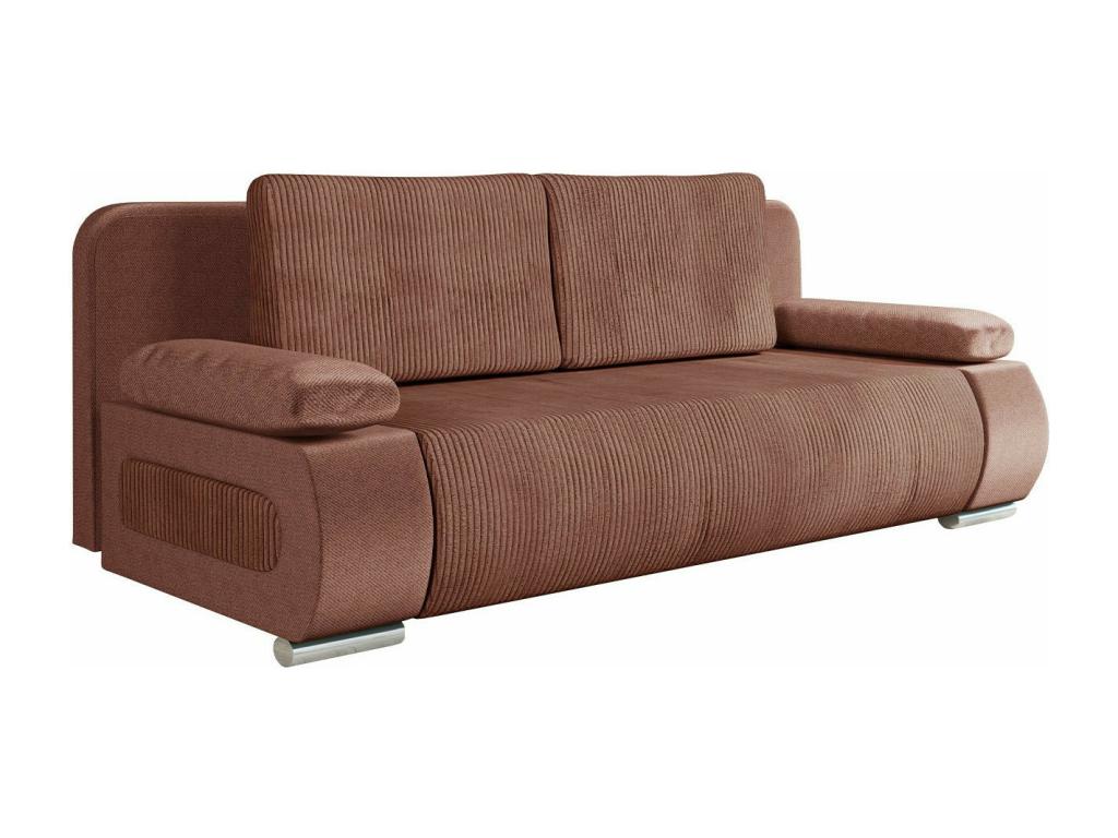Sofá-cama Comfivo 144, Caja de ropa de cama, 77x200x92cm