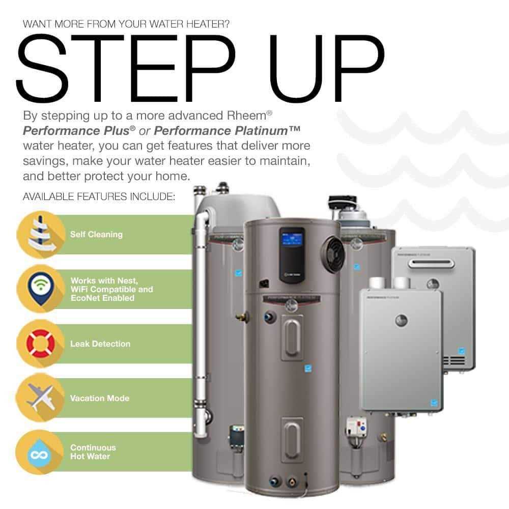 Rheem Performance Short Electric Water Heater - Image 5 Rheem Performance Short Electric Water Heater - Image 5