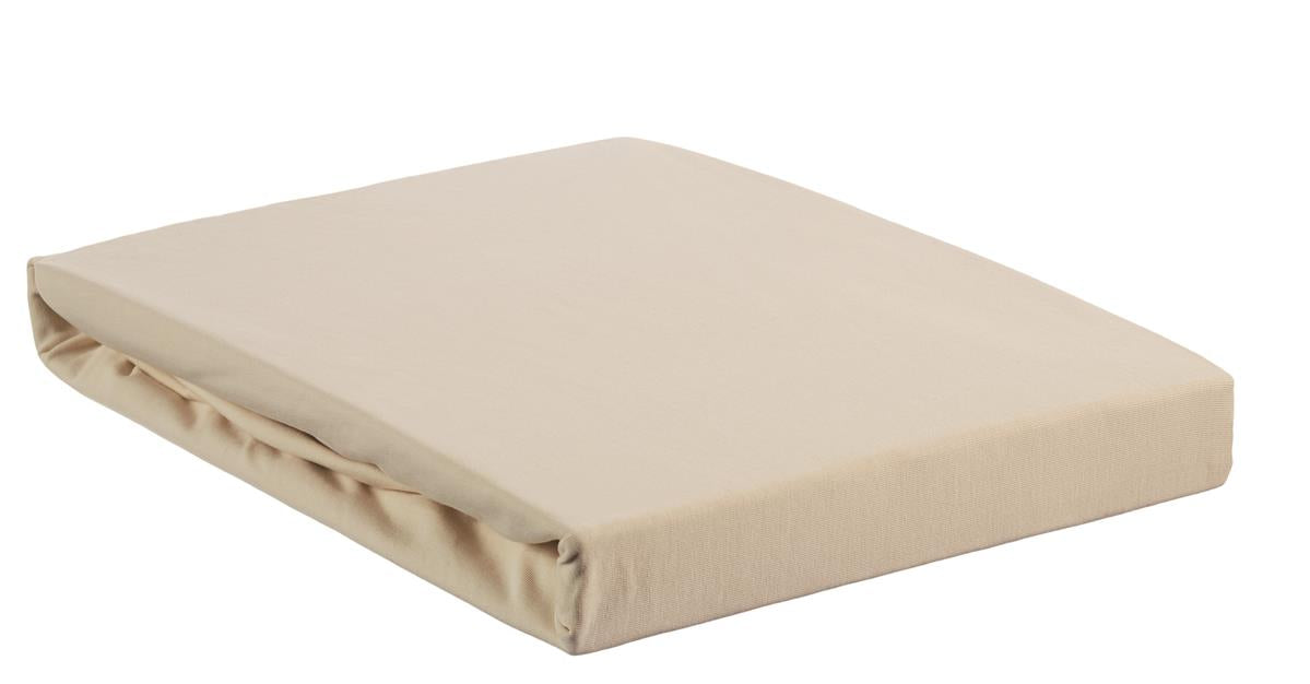 Beddinghouse Jersey Lycra - Hoeslaken - 180x200/220 - Naturel