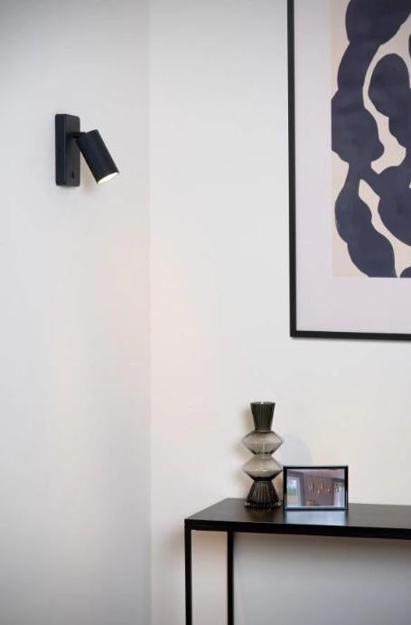 Clubs 1 wandlamp wit