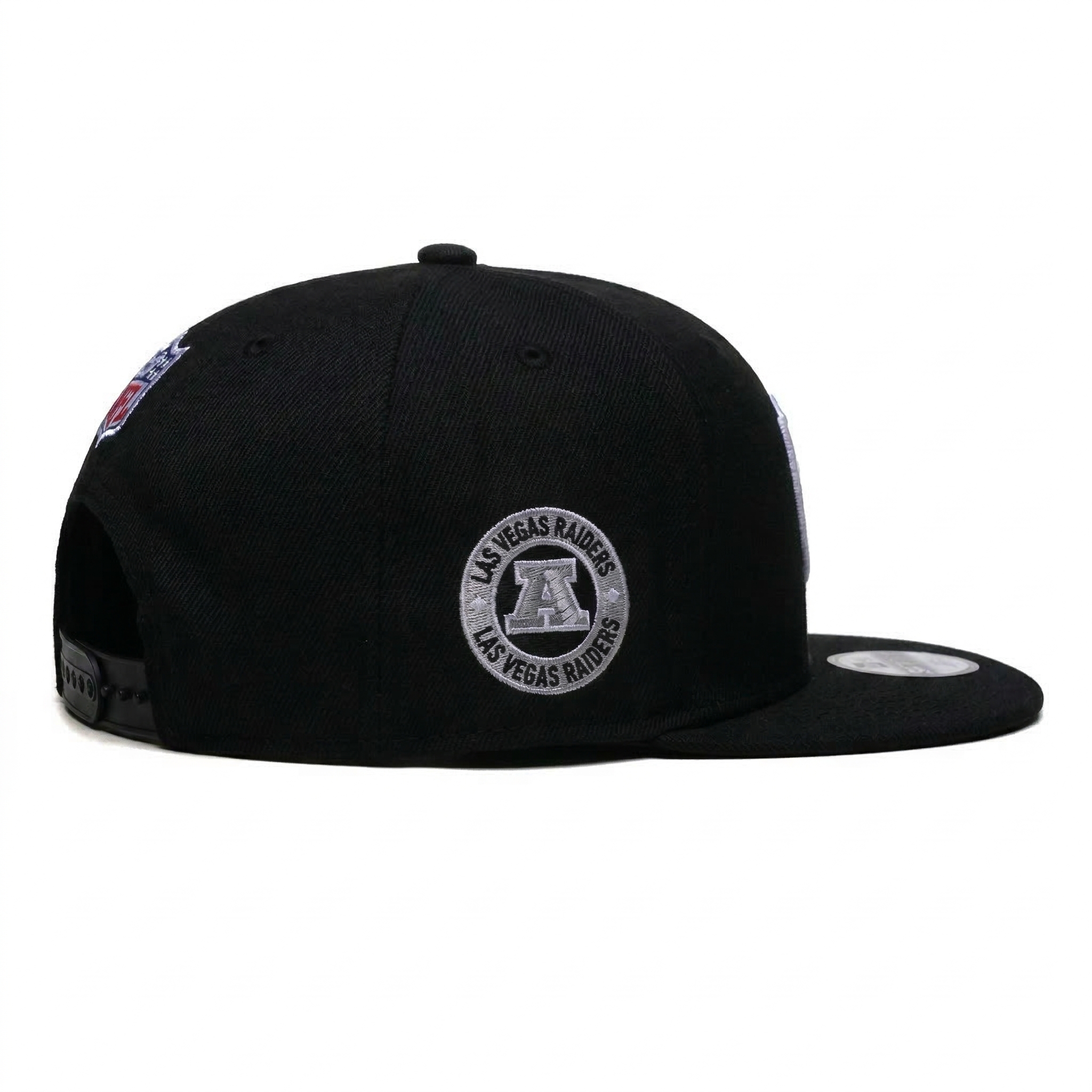 Premium Las Vegas Raiders Embroidered Black Snapback Hat - SEVEN HATS - SEVEN HATS
