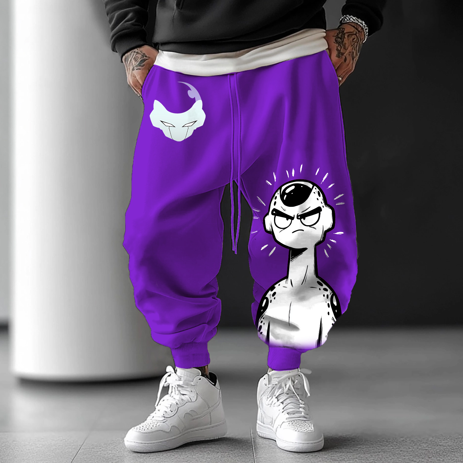 Unisex Casual Anime Streetwear Pants丨Comicssoul