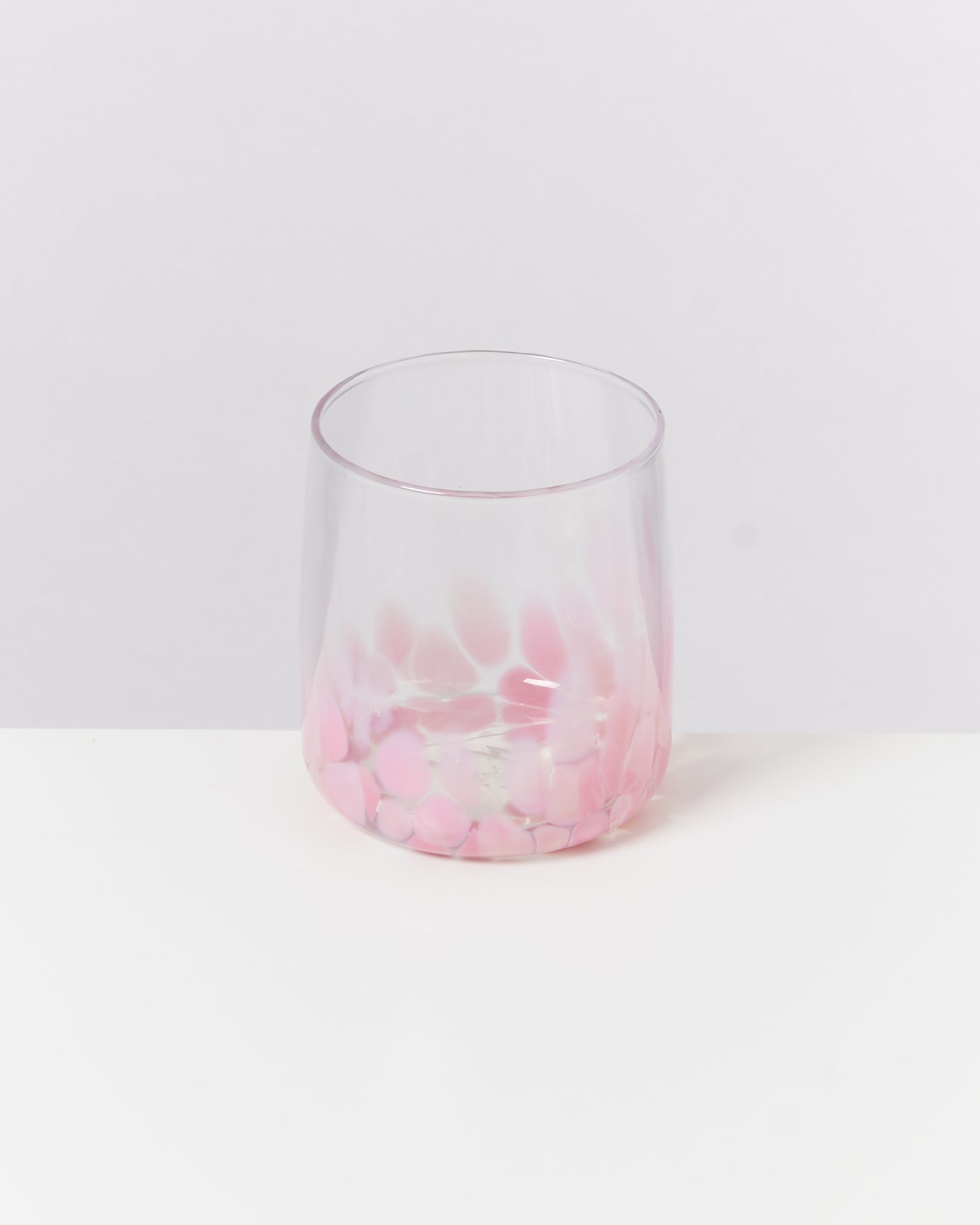 Alegria Glas klein rosa 6er-Set