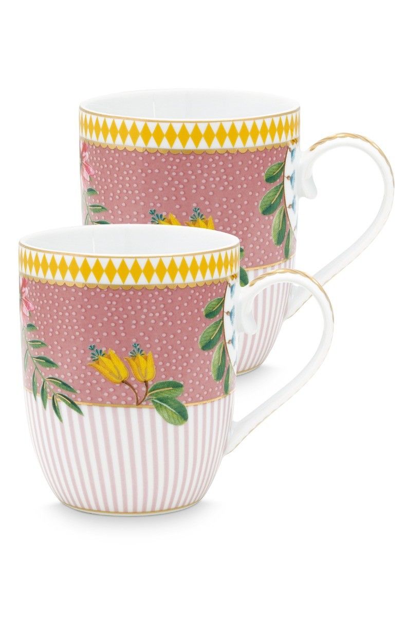 Set/2 Mug Small La Majorelle Pink