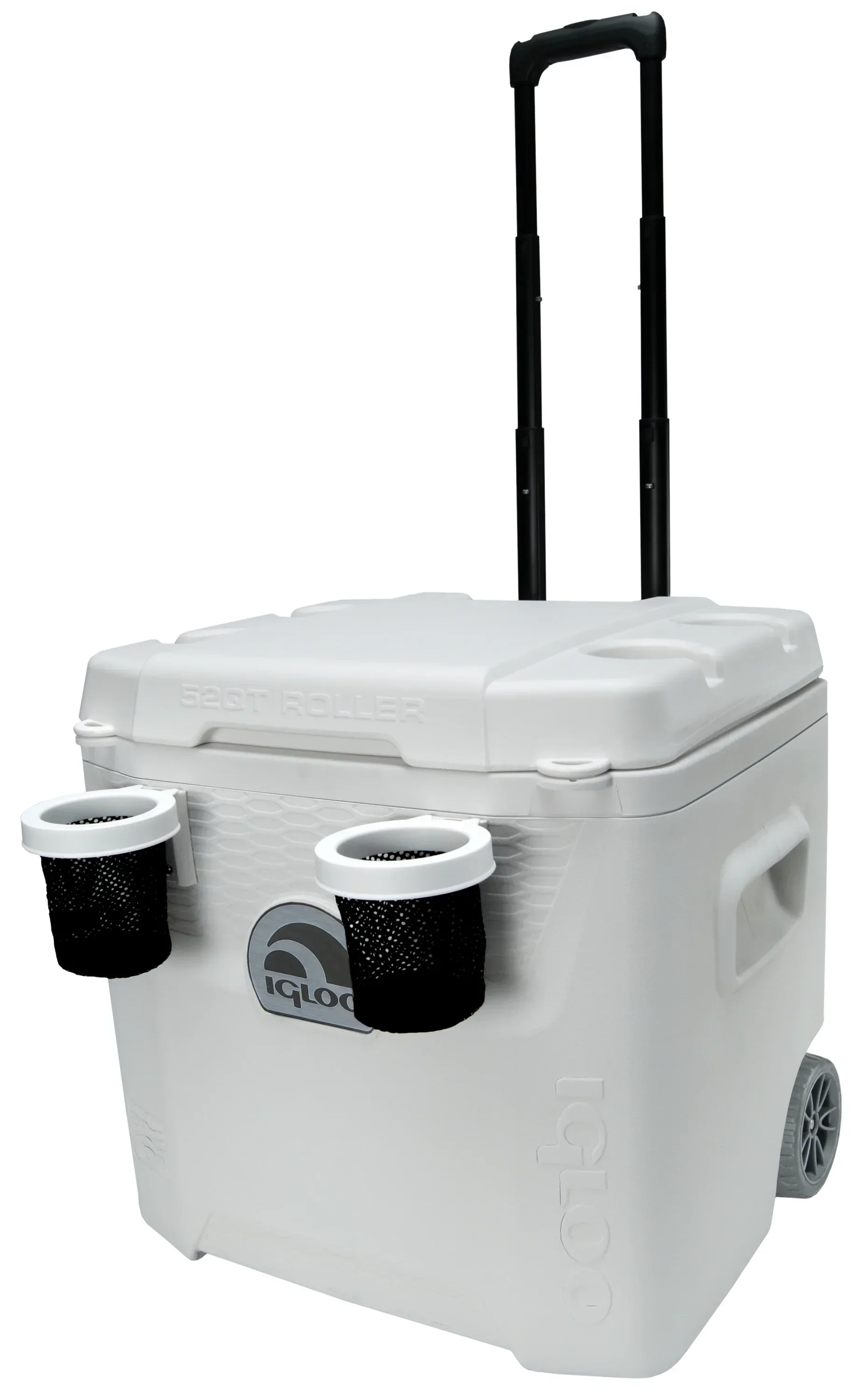 Igloo 52 QT 5-Day Marine Ice Chest Cooler With Wheels, White - Image 8 Igloo 52 QT 5-Day Marine Ice Chest Cooler With Wheels, White - Image 8