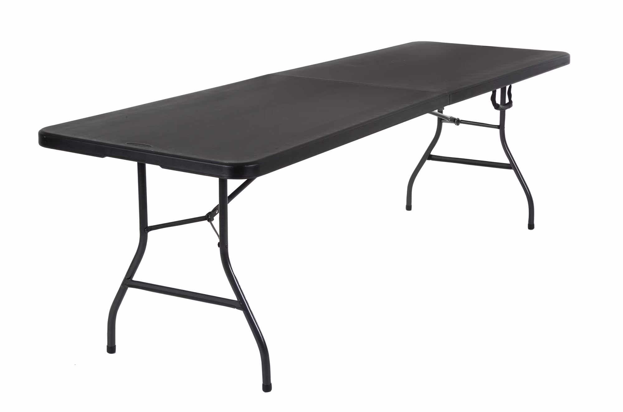 Cosco 8 Foot Centerfold Folding Table, White - Image 3
