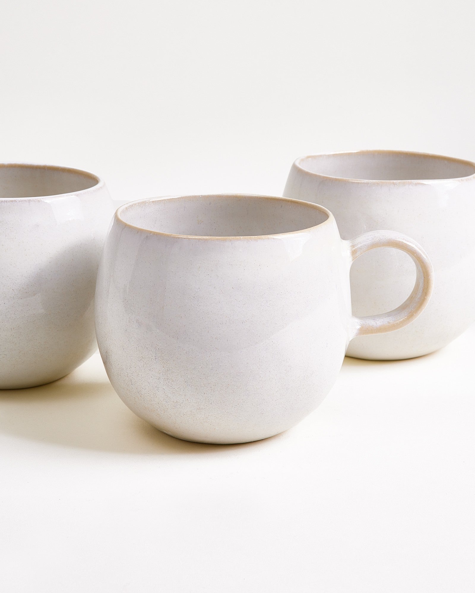 Areia Tasse groß weiß 4er-Set