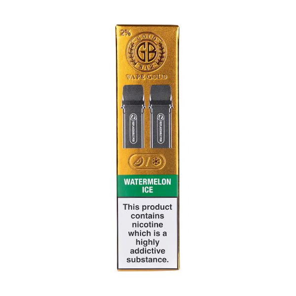 watermelon ice gold bar vape Watermelon Ice Reload Prefilled Pods by Gold Bar