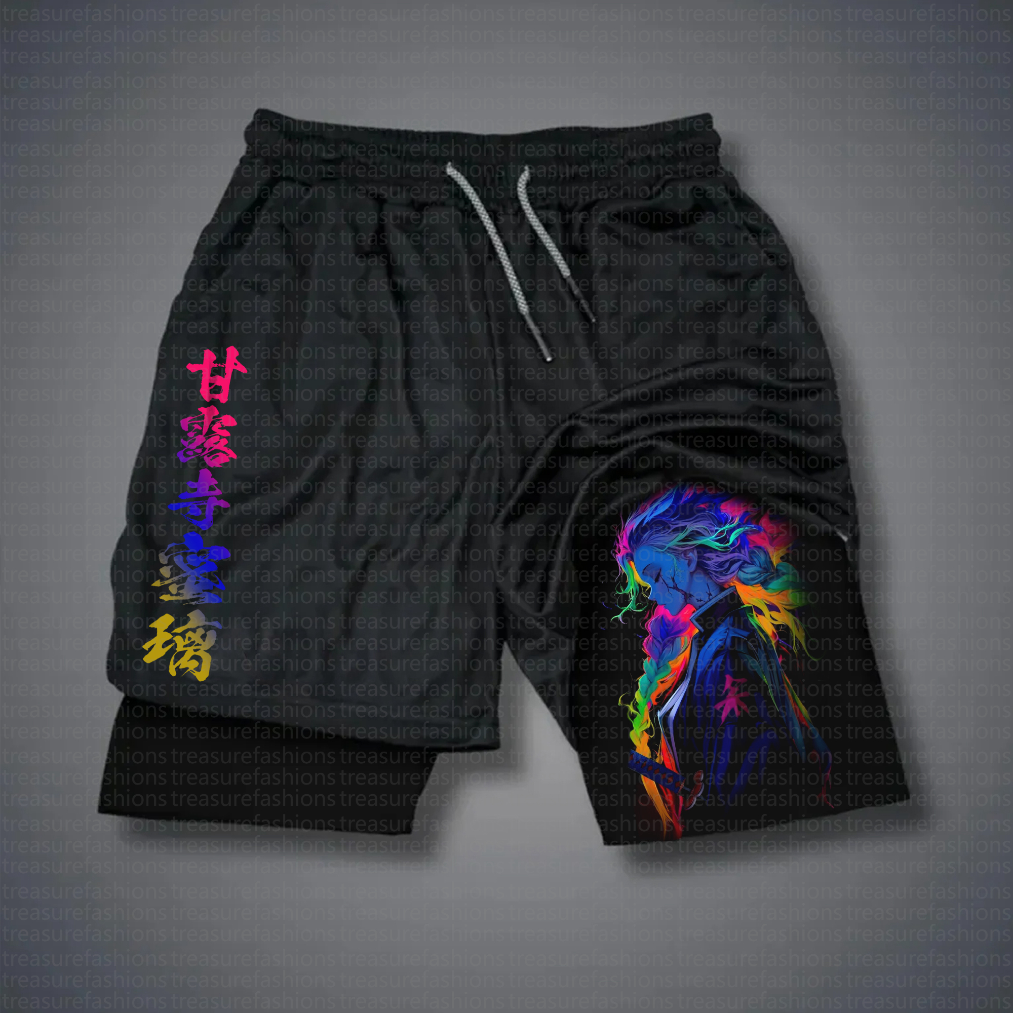 Unisex Casual Anime Streetwear Shorts 丨Comicssoul