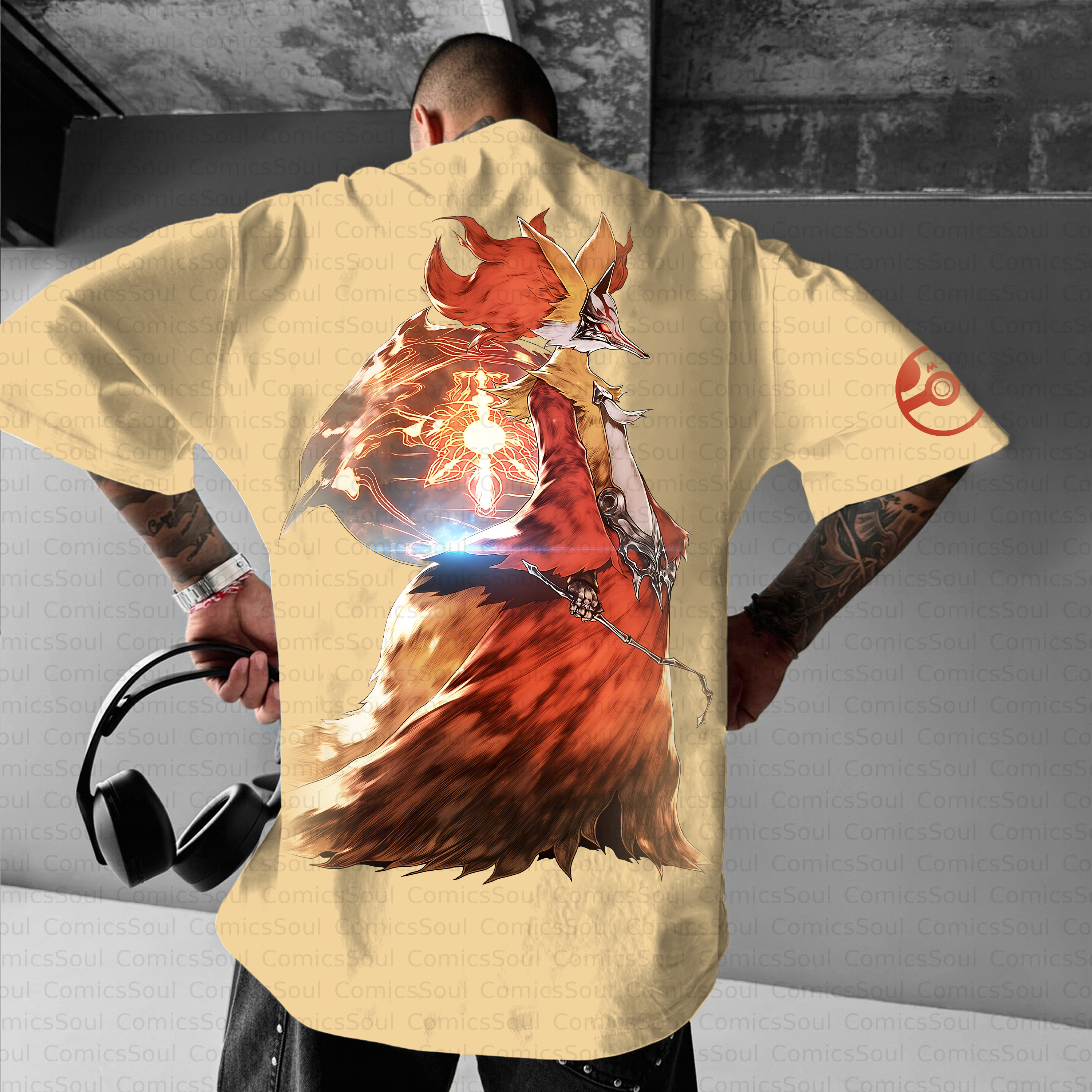 Unisex Anime Inspired Vintage T-Shirt
