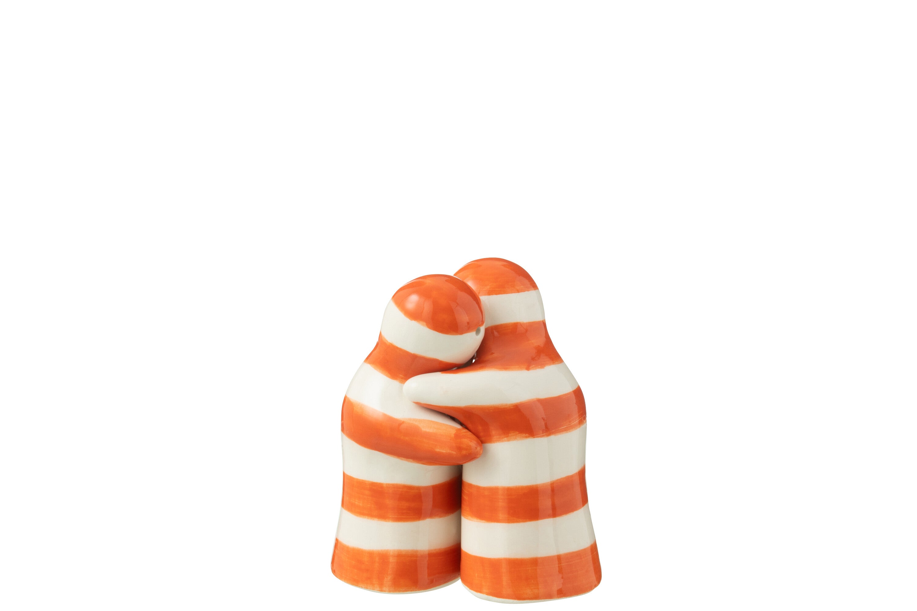 J-Line peper- en zoutmolen set Granada Stripes - keramiek -