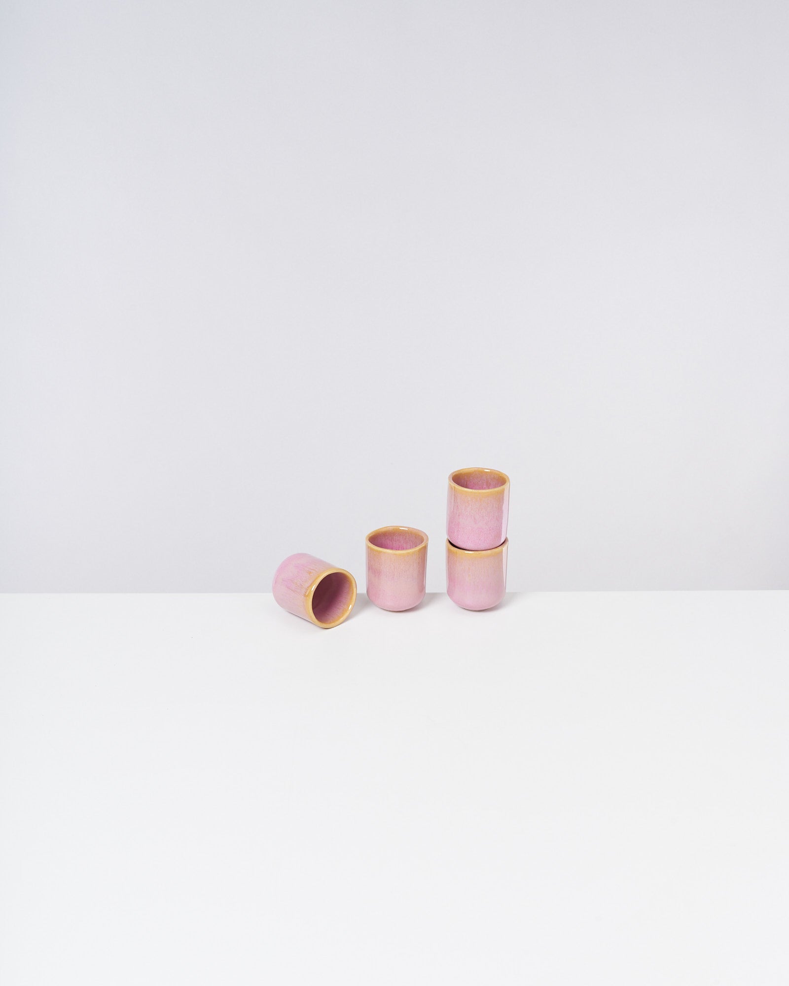 Copa Alto Becher klein gelb rosé